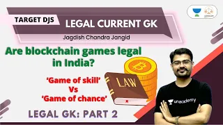 The legal considerations of blockchain in India | Legal GK | DJS | JJ SIR