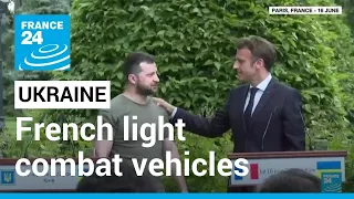 France to send Ukraine light combat vehicles, Kyiv wants tanks from allies • FRANCE 24 English