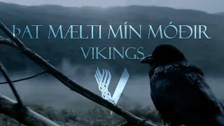 Vikings | My Mother Told Me (Old Norse) Lyrics & Translation [Halfdan & Harald]