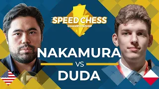 Hikaru Nakamura vs Jan-Krzysztof Duda:  2019 Speed Chess Championship Quarterfinals