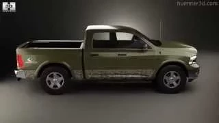 Dodge RAM 1500 Mossy Oak Edition 2014 by 3D model store Humster3D.com