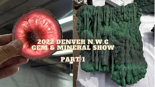 Denver's Largest Gem, Mineral & Jewelry Show! The National Western Complex. Denver, CO. 2022. Part 1