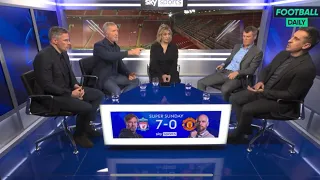 HEATED!!! - SOUNESS/CARRAGHER CLASH WITH GARY NEVILLE OVER MAN UTD DEFEAT TO LIVERPOOL!!