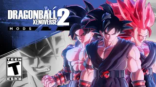 Evil Goku from Dragon Ball AF | Dragon Ball Xenoverse 2 Mod Showcase