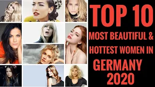 Top 10 Most Beautiful & Hottest Women in Germany 2020