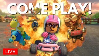 🔴LIVE - Playing With Viewers in Mario Kart 8 Deluxe!