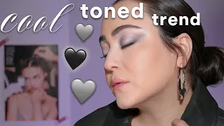 the cool toned makeup hype 🩶 Kein Makeup Trend ohne Makeup Tutorial