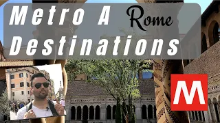 Things to do in Rome!   Take the metro line A to see these awesome places!