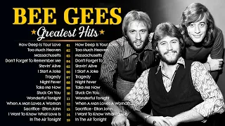 BeeGees Greatest Hits (Lyrics) - The Best Songs of Bee Gees