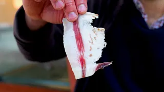 How Guanciale is Made in Italy | Roman Carbonara's Cold Cut | Differences with Pancetta, Bacon