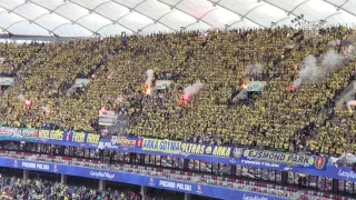 Final Pucharu Polski 2017 Lech Poznan vs Arka Gdynia 1:2 Support/Choreo/Pyro