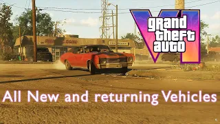 All New and Returning Cars in GTA 6