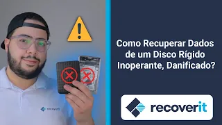 HD Corrompido e com Defeito: Como recuperar HD e recuperar dados perdidos? | Wondershare Recoverit