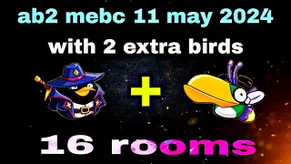 Angry birds 2 mighty eagle bootcamp Mebc 11 may 2024 with 2 extra birds bomb+hal#ab2 mebc today