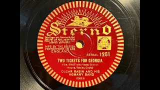 Two Tickets For Georgia - Oscar Rabin and his Romany Band