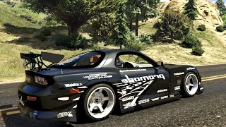 Mazda FD3S RX-7 Kazama Auto 1.1 - GTA V _REVIEW