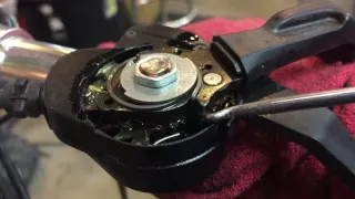 How to fix a shimano shifter that won't shift