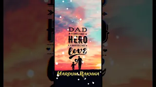 ANIMAL: PAPA MERI JAAN WhatsApp status | Ranbir Kapoor | Anil k, Rashmika m | sandeep V  #shortsfeed