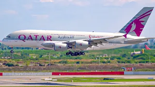 45 CLOSE UP Landings at BANGKOK AIRPORT | A380 B747 B777 A350 A330 B787 B737 A320 B737