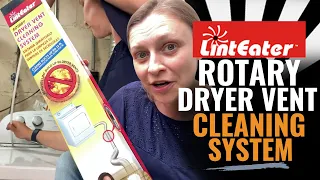 LintEater Rotary Dryer Vent Cleaning System