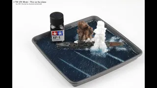 How to make this?  A torpedo attack / water base / epoxy resin