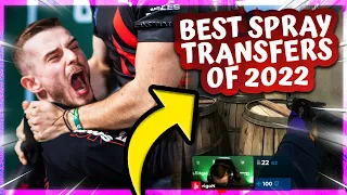 CS:GO - Best Pro Spray Transfers of 2022 (Perfect Spray Control Plays)