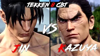 My Aggressive Jin VS Aggressive Kazuya. Tekken 8 CBT Matches.