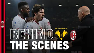 Behind The Scenes Hellas Verona v AC Milan