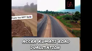 ACCRA - KUMASI ROAD DUALISATION PRJT: Gh Contractor Begins 6 Lane Konongo By pass Project