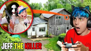 SPIO JEFF THE KILLER per 24 ORE con il DRONE!! "Finito Male"