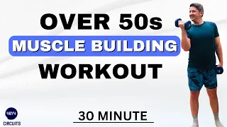 Over 50s 30 Min FULL BODY WORKOUT At Home | Muscle Building