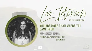 LIVE Interview w/ Rebecca Bender
