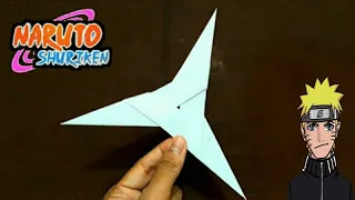 Сделай сам - Как легко сделать сюрикен Наруто | Звезда ниндзя оригами