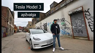 Tesla Model 3 Apžvalga Lietuviškai