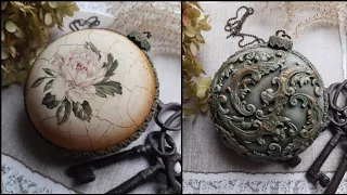 Vintage style medallion 💚