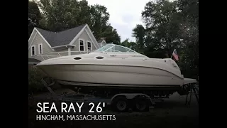 [UNAVAILABLE] Used 2003 Sea Ray 240 Sundancer in Hingham, Massachusetts