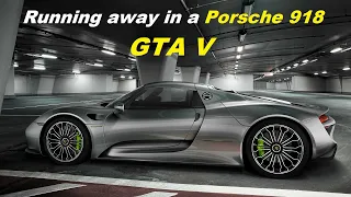 Pursuit a Porsche 918 at top speed in GTA V