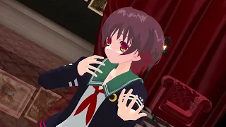 【艦これＭＭＤ】PiNK CAT_ GARNiDELiA_cvered byヲタみん様　あにょわ様カメラ　をうちの子版艦これ睦月に踊ってもらいました。