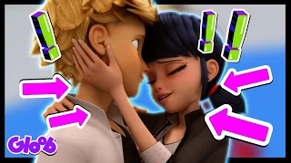 TODAS AS VEZES QUE ADRIEN/CAT NOIR E MARINETTE/LADYBUG SE BEIJARAM! | MIRACULOUS | Mundo Gloob