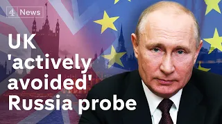 Report says UK 'actively avoided' investigating alleged Russian interference in British politics