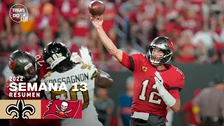 New Orleans Saints vs Tampa Bay Buccaneers | Semana 13 NFL 2022 | Resumen Highlights | 5 Dic, 22