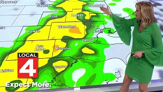 Metro Detroit weather forecast May 10, 2024 -- Noon Update
