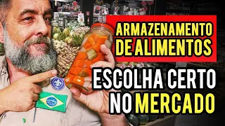 COMO ESCOLHER ALIMENTOS NO MERCADO PARA ARMAZENAR | PROTOCOLO 550 DE SOBREVIVENCIALISMO