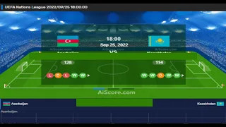 AZERBAIJAN VS KAZAKHSTAN - UEFA NATIONS LEAGUE - LIVE STREAM FOOTBALL