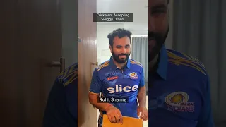 MS Dhoni, Virat Kohli, Rohit Sharma and More Accepting Food Orders #shorts #food  #ipl