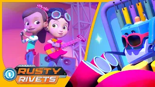 Rusty & Ruby Rock the Stage and MORE! | Rusty Rivets Compilation | Cartoons for Kids