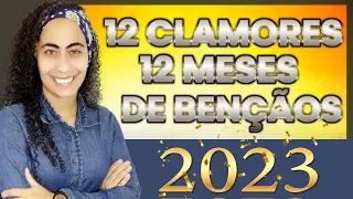 🔴 7 DIAS DE CAMPANHA DE ORAÇÃO 12 CLAMORES PARA 12 MESES DE BENÇÃO - C0M IZABEL FERREIRA 23/02/2023