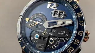 Ulysse Nardin El Toro "Blue Toro" GMT +/- Perpetual Calendar LE 326-01 Ulysse Nardin Watch Review