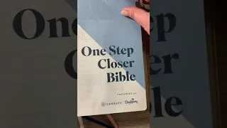 Review of One Step Closer Bible by Candace Cameron Bure from a new YouTuber!