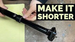 How to adjust the travel for any dropper post￼